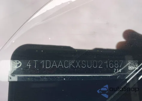 2025 Toyota Camry Xse from USA, damaged, VIN 4T1DAACKXSU021687